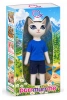 Игрушка Кот Гермес purrmurrme в одежде Purrmurrme — фото крупным планом