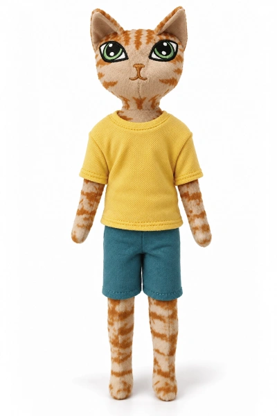 Игрушка Кот Мелвин purrmurrme в одежде