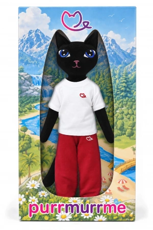 Игрушка Кот Мемфис purrmurrme в одежде Purrmurrme — фото крупным планом